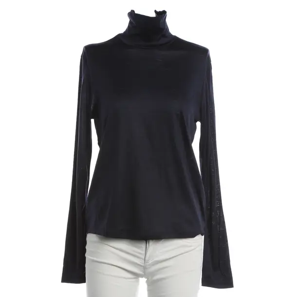 Longsleeve, in Navy, Wolle, Prada Linea Rossa