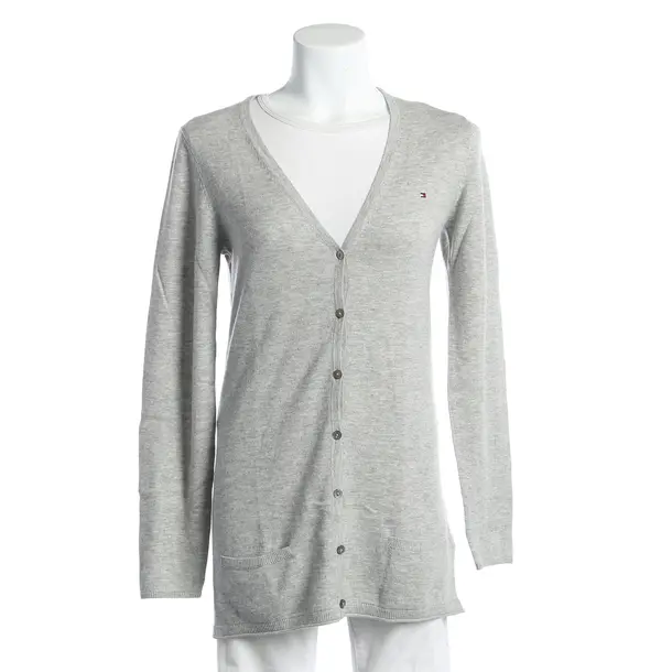 Strickjacke, in Grau, Wolle, Tommy Hilfiger