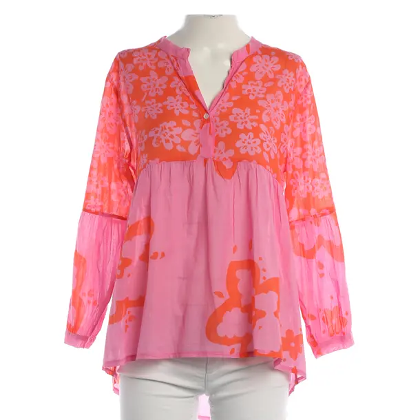 Bluse, in Rot, Baumwolle, Grace