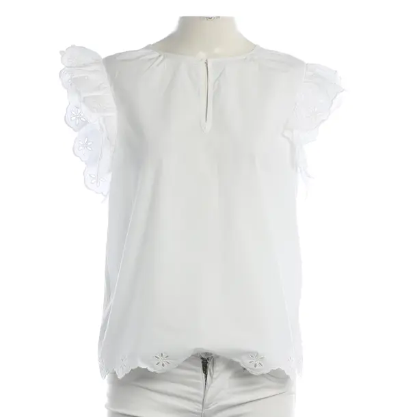 Top, in White, Cotton, Max Mara