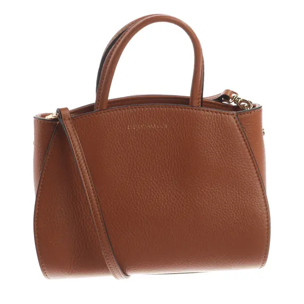 Schultertasche, in Hellbraun, Leder, Coccinelle