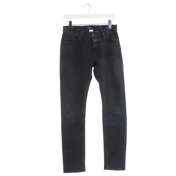 Straight Fit Jeans, in Navy, Cotton, Closed