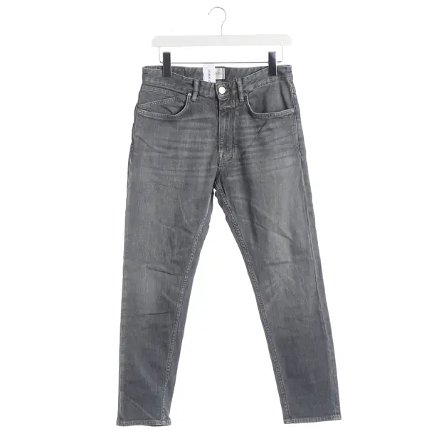 Jeans slim fit, in Grigio, Cotone, Chiuso