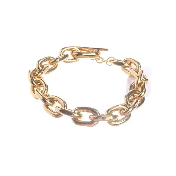 Halskette, in Gold, Metall (metallisch, metallisiert), Paco Rabanne