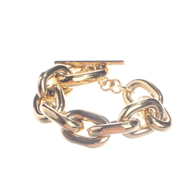Armband, in Gold, Metall (metallisch, metallisiert), Paco Rabanne