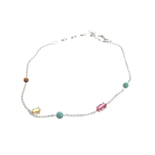 Armband, in Mehrfarbig, 925er Sterling Silber, Thomas Sabo