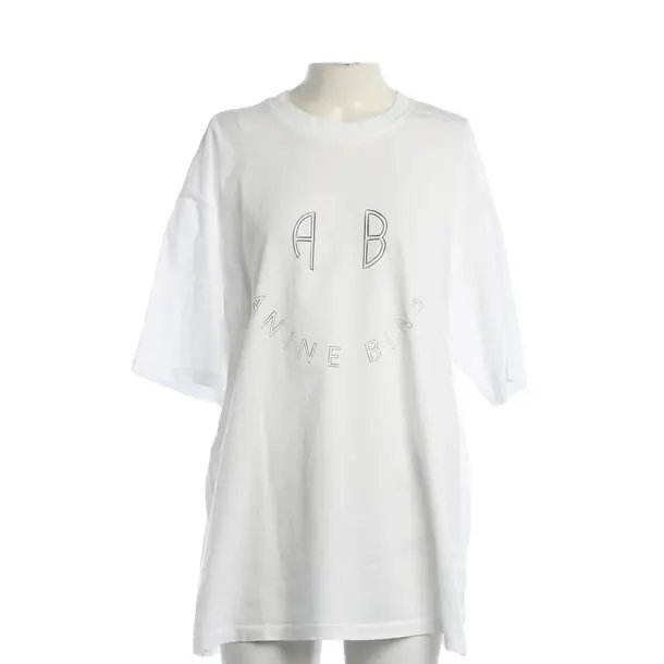 Shirt, in White, Cotton, Anine Bing