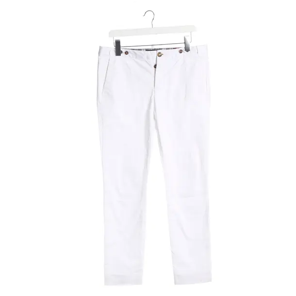 Pants, in White, Cotton, Dsquared