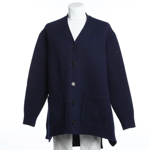 Strickjacke, in Navy, Wolle, Céline