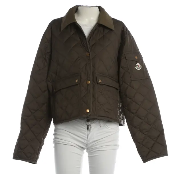 Mid-Season Jacket, in Green, Polyester, Moncler