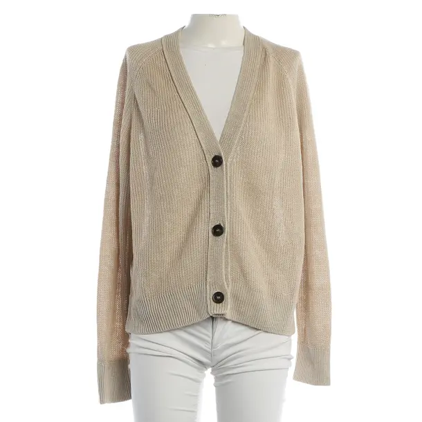Cardigan, in Marrone chiaro, Lino, Marc Cain