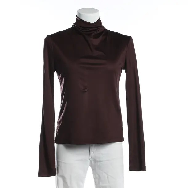 Long Sleeve Shirt, in Brown, Viscose, Dries van Noten