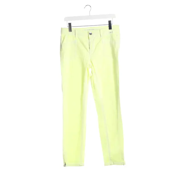 Hose, in Neon Gelb, Baumwolle, Marc Cain Sports