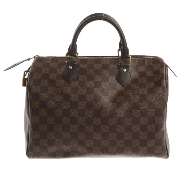 Handbag, in Brown, Canvas, Louis Vuitton