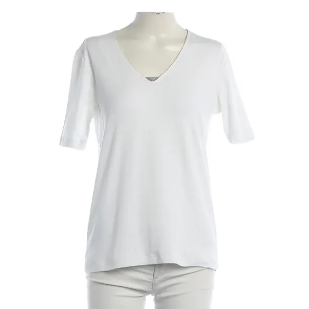 Shirt, in White, Cotton, Fabiana Filippi