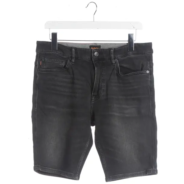 Bermudas, in Dark Gray, Cotton, Hugo Boss Orange