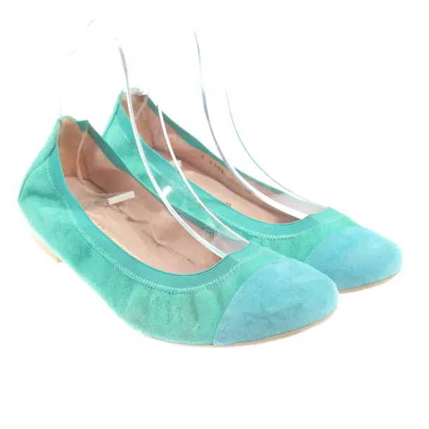 Ballet Flats, in Green, Pretty Ballerinas