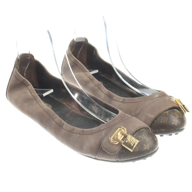 Ballet Flats, in Brown, Louis Vuitton