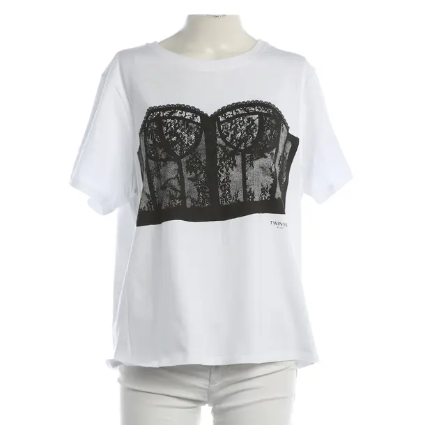 Shirt, in Weiß, Baumwolle, Twin Set
