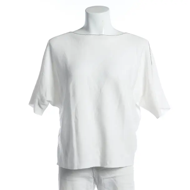 Shirt, in White, Cotton, Fabiana Filippi