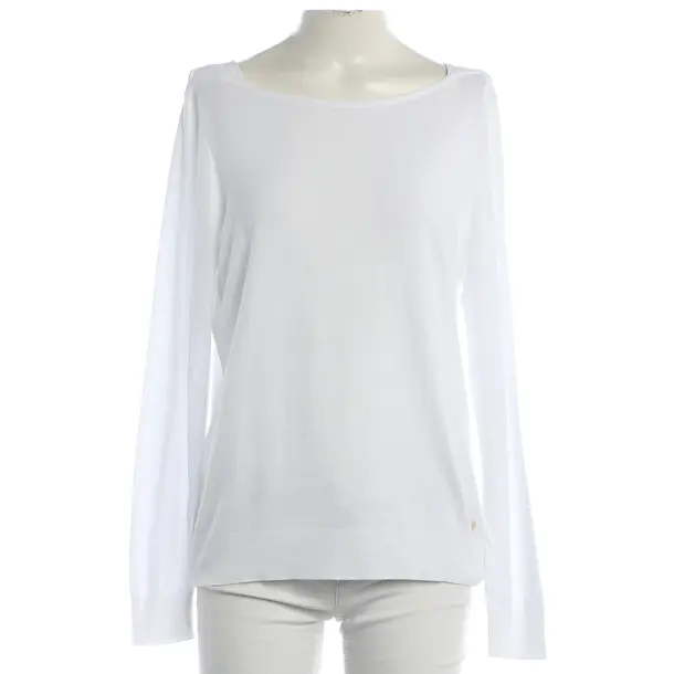 Long Sleeve Shirt, in White, Cotton, Windsor