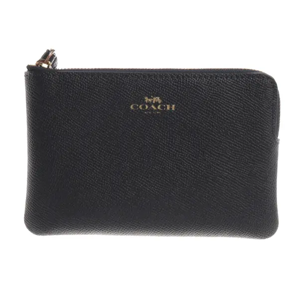 Case, in Navy, Leather, Coach