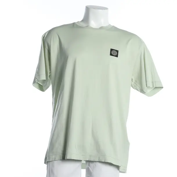 T-Shirt, in Light Green, Cotton, Stone Island