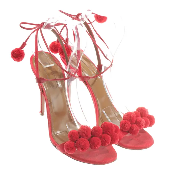 Sandaletten, in Rot, Aquazzura