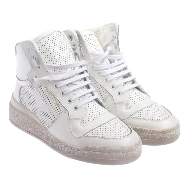 High-Top Sneaker, in Hellgrau, Saint Laurent