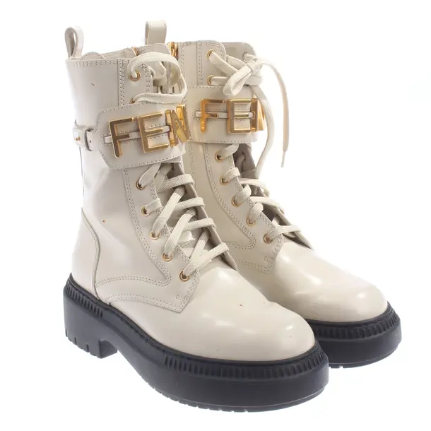 Stivaletti, in Beige, Fendi