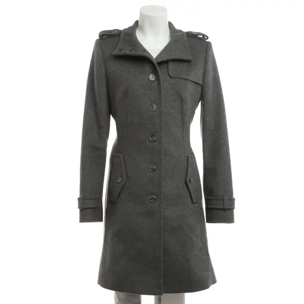 Mid-Season Coat, in Gray, Wool, Hugo Boss Red Label