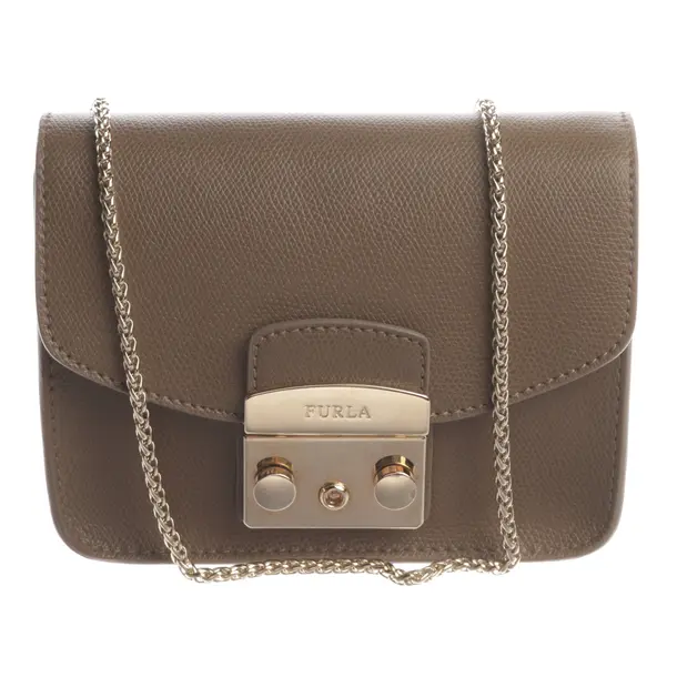 Evening Bag, in Brown, Leather, Furla
