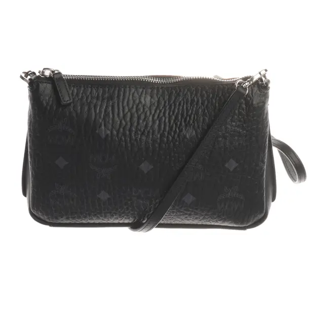 Cross Body Bag, in Black, Leather, MCM