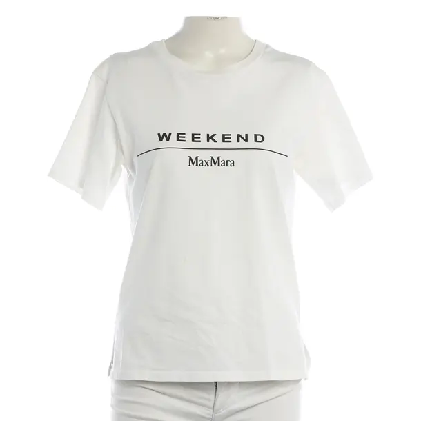 Shirt, in Weiß, Baumwolle, Max Mara
