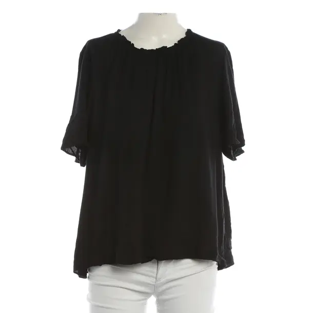 Camicia, in Nero, Rayon, Vintage americano