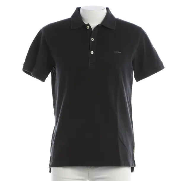 Polo Shirt, in Navy, Cotton, Armani Jeans