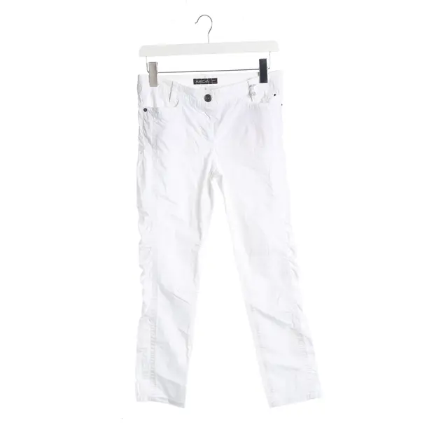 Pantaloni, in Bianco, Cotone, Marc Cain Sport