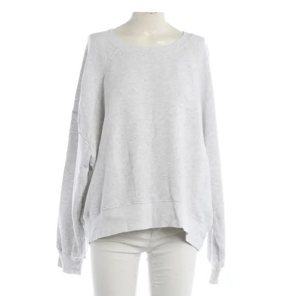 Sweatshirt, in Grau, Baumwolle, American Vintage