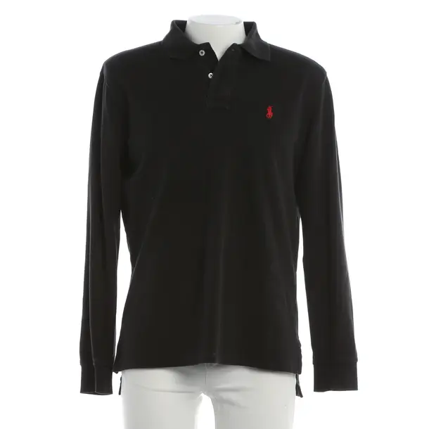 Manica lunga, in Nero, Cotone, Polo Ralph Lauren