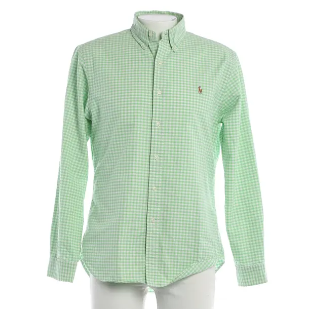 Shirt, in Light Green, Cotton, Polo Ralph Lauren