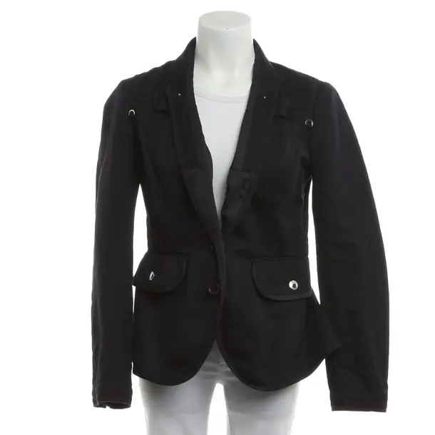 Blazer, in Navy, Linen, High Use