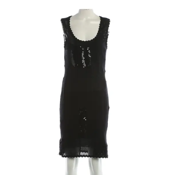 Kleid, in Schwarz, Wolle, Moschino