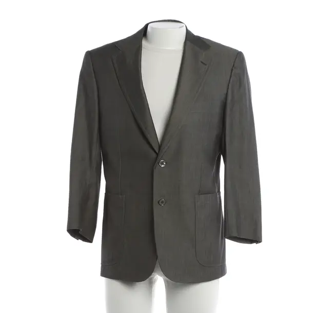 Blazer, in Gray, Cotton, Kiton