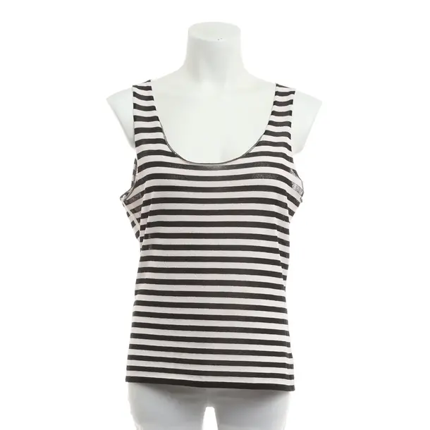 Top, in Black, Viscose, Marc Cain