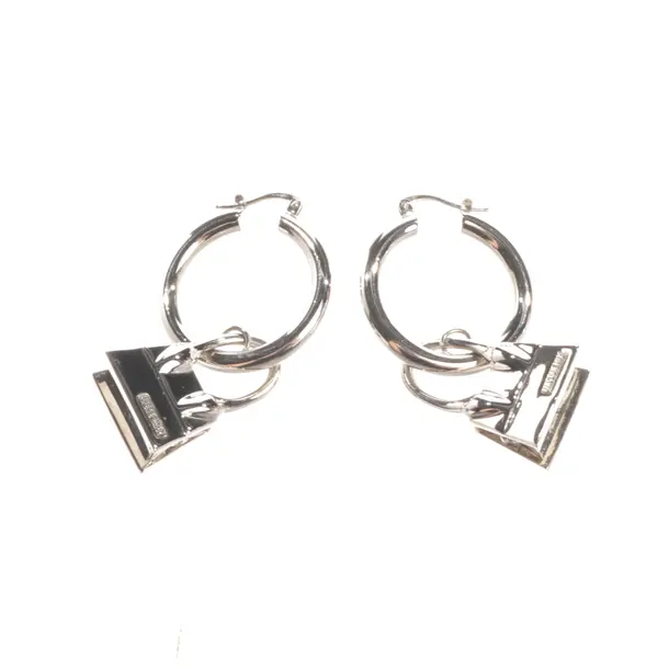 Ohrringe, in Silber, Metall (metallisch, metallisiert), Jacquemus
