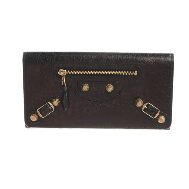 Wallet, in Black, Leather, Balenciaga