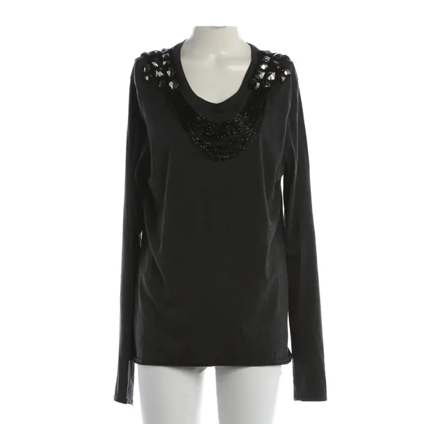 Camicetta, in Grigio scuro, Lana, Tory Burch
