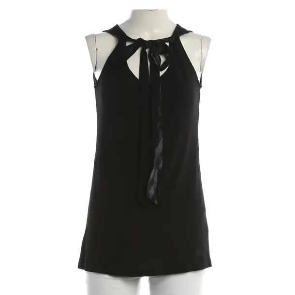 Top, in Black, Viscose, Burberry London