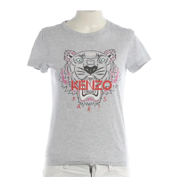 Shirt, in Grau, Baumwolle, Kenzo