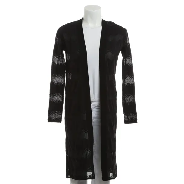 Cardigan, in Black, Cotton, Missoni M